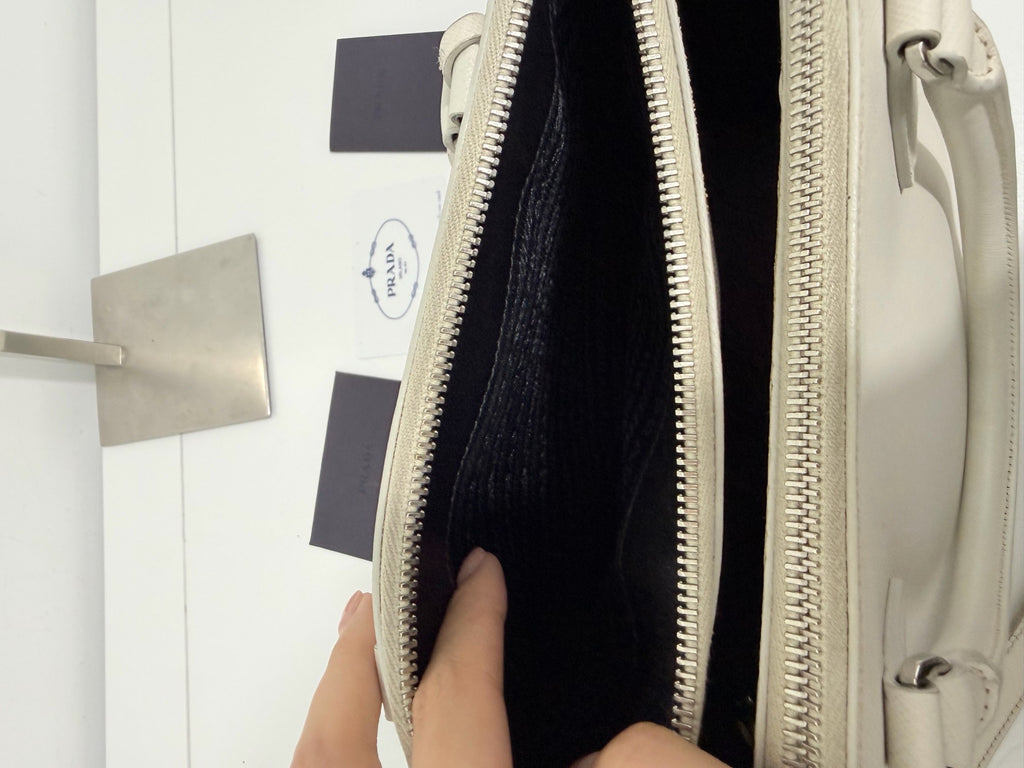 Prada White Tote