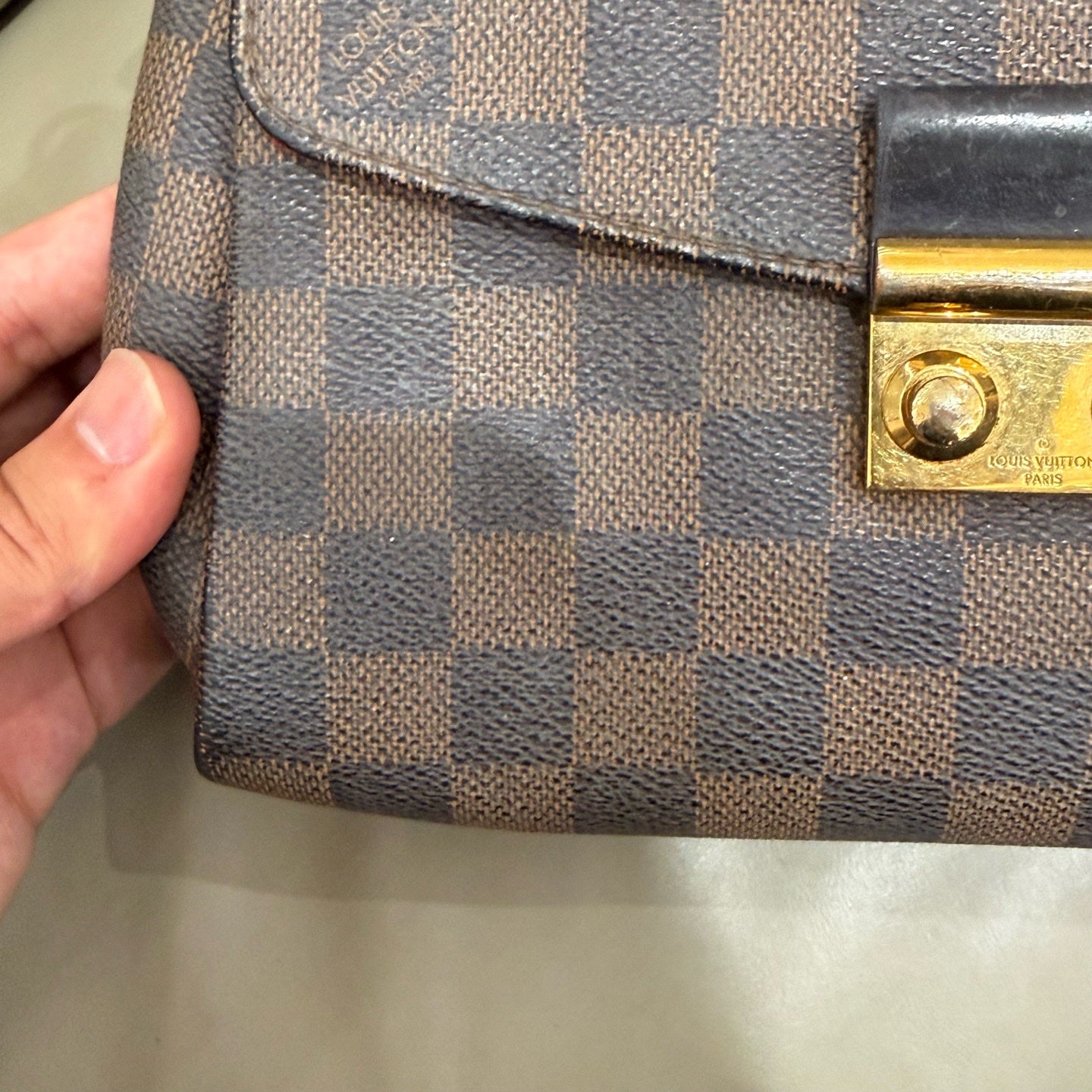 Louis Vuitton Brown Messenger Bag
