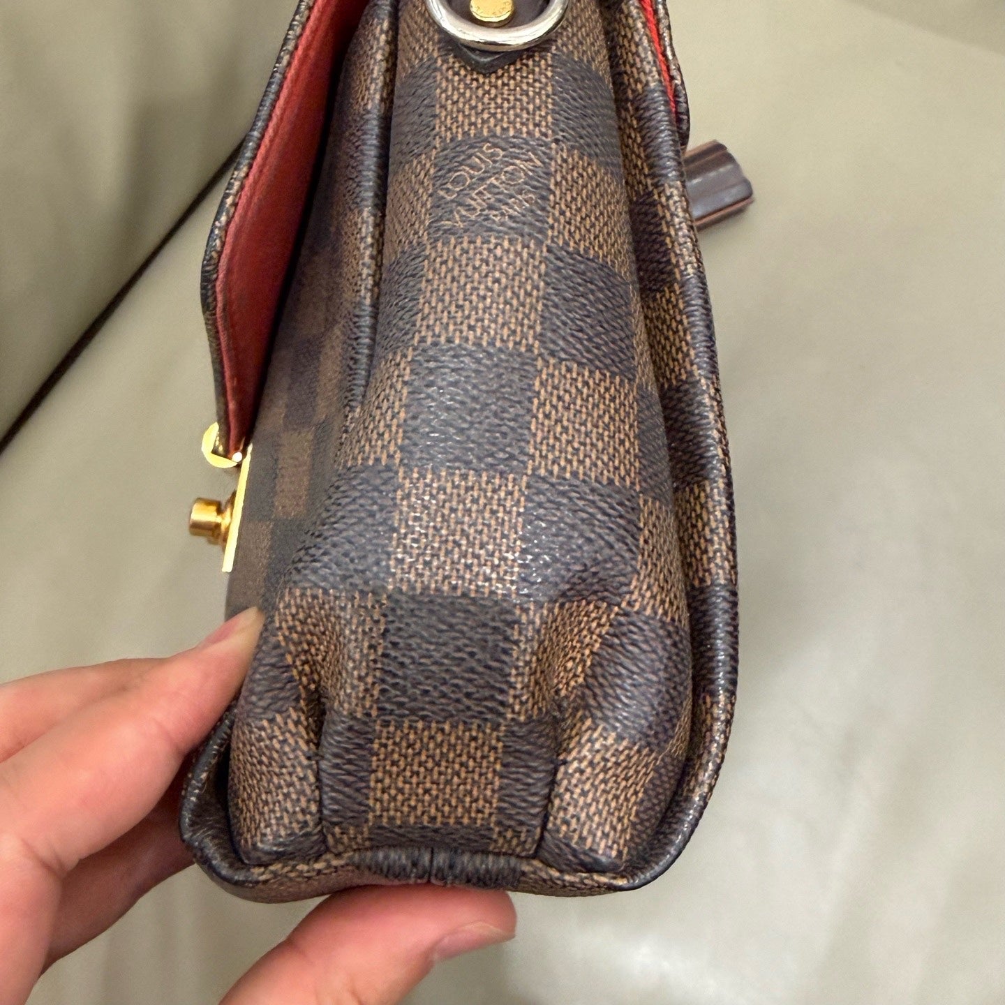 Louis Vuitton Brown Messenger Bag