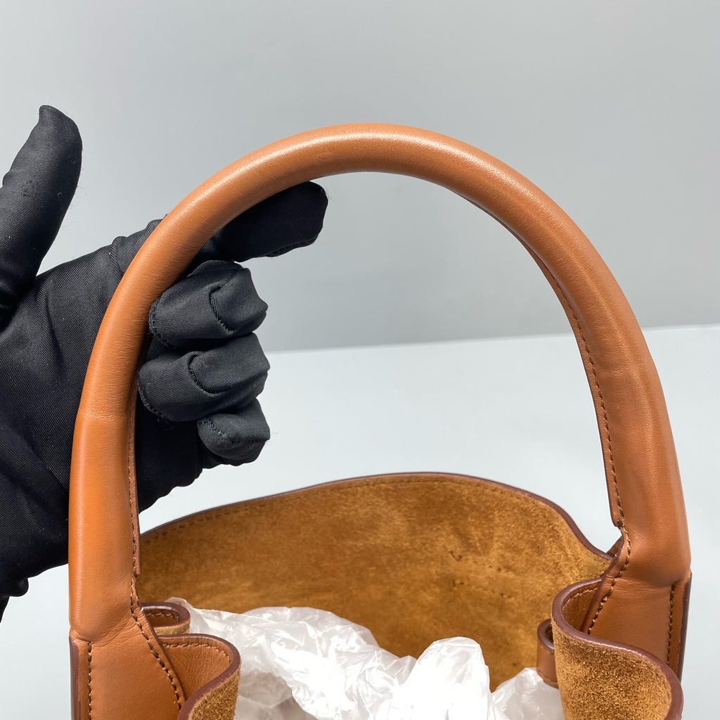 Celine Brown Bucket & Drawstring Bag