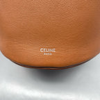 Celine Brown Bucket & Drawstring Bag