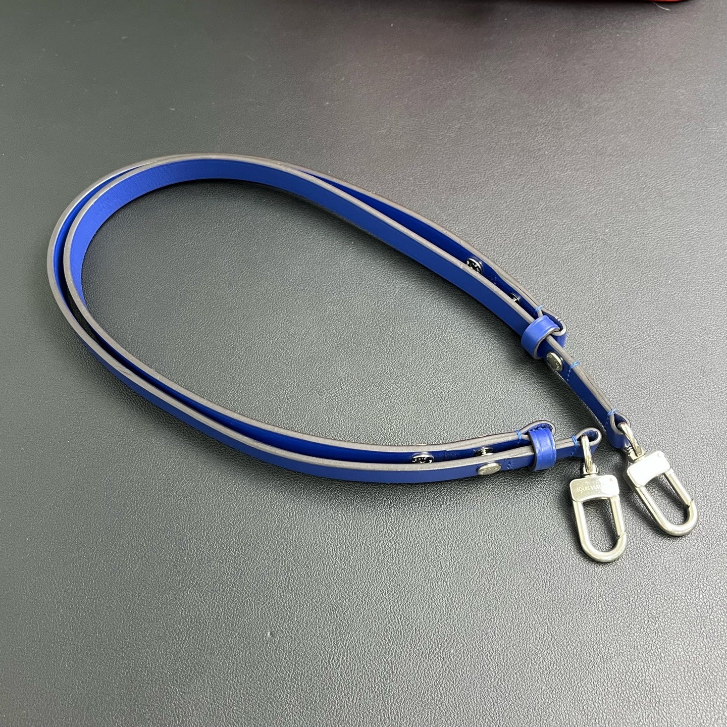 Louis Vuitton Blue Bucket & Drawstring Bag