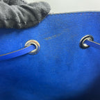 Louis Vuitton Blue Bucket & Drawstring Bag