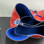 Louis Vuitton Blue Bucket & Drawstring Bag