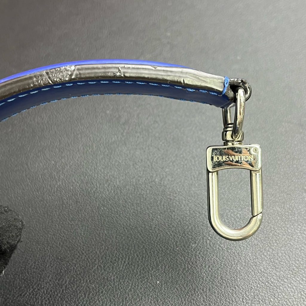 Louis Vuitton Blue Bucket & Drawstring Bag