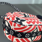 Louis Vuitton Red Satchel