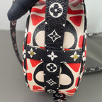 Louis Vuitton Red Satchel