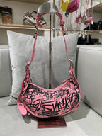 Balenciaga LE CAGOLE GRAFFITI Pink 671309210GB9060