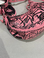 Balenciaga LE CAGOLE GRAFFITI Pink 671309210GB9060