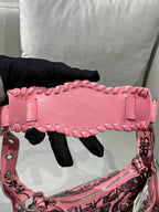 Balenciaga LE CAGOLE GRAFFITI Pink 671309210GB9060
