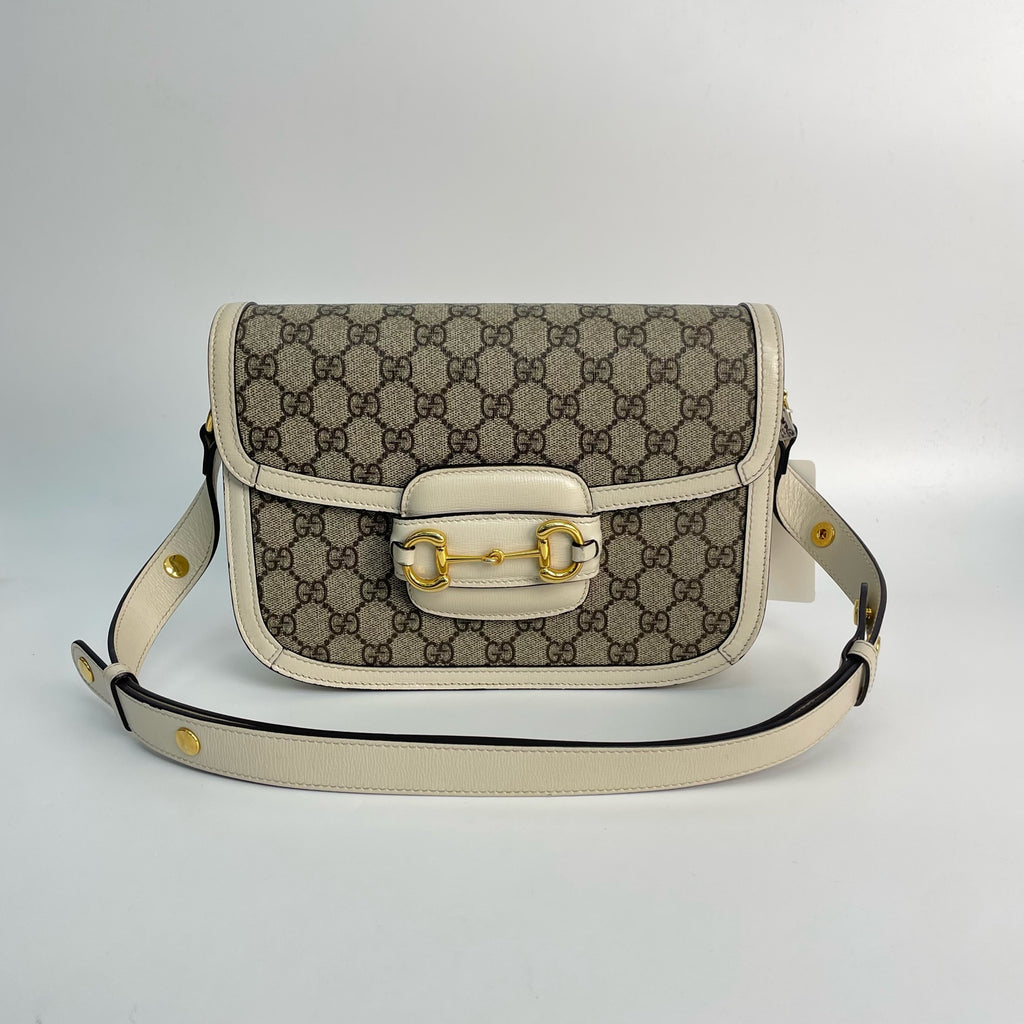 Gucci Gucci Horsebit 1955 Collection White 602204 92TCG 9761
