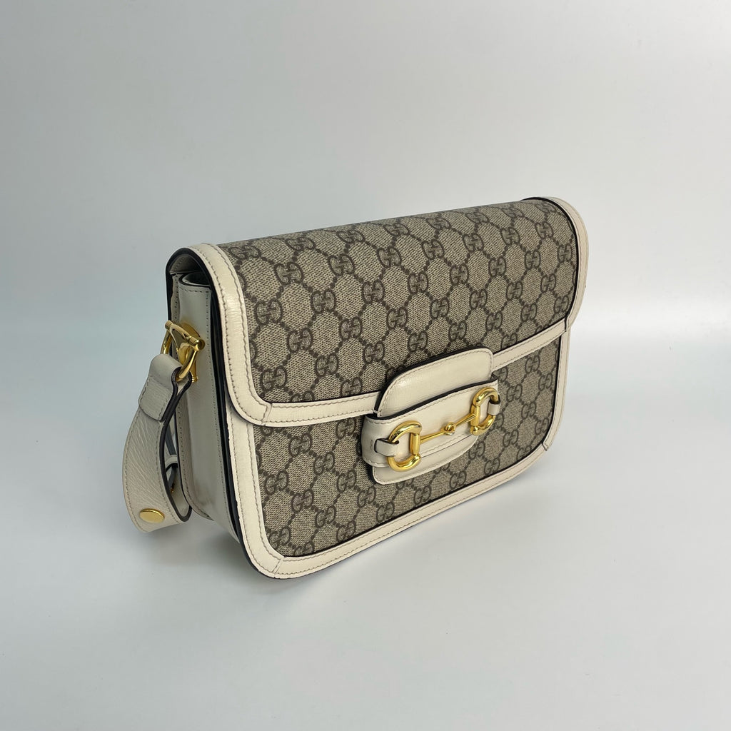 Gucci Gucci Horsebit 1955 Collection White 602204 92TCG 9761
