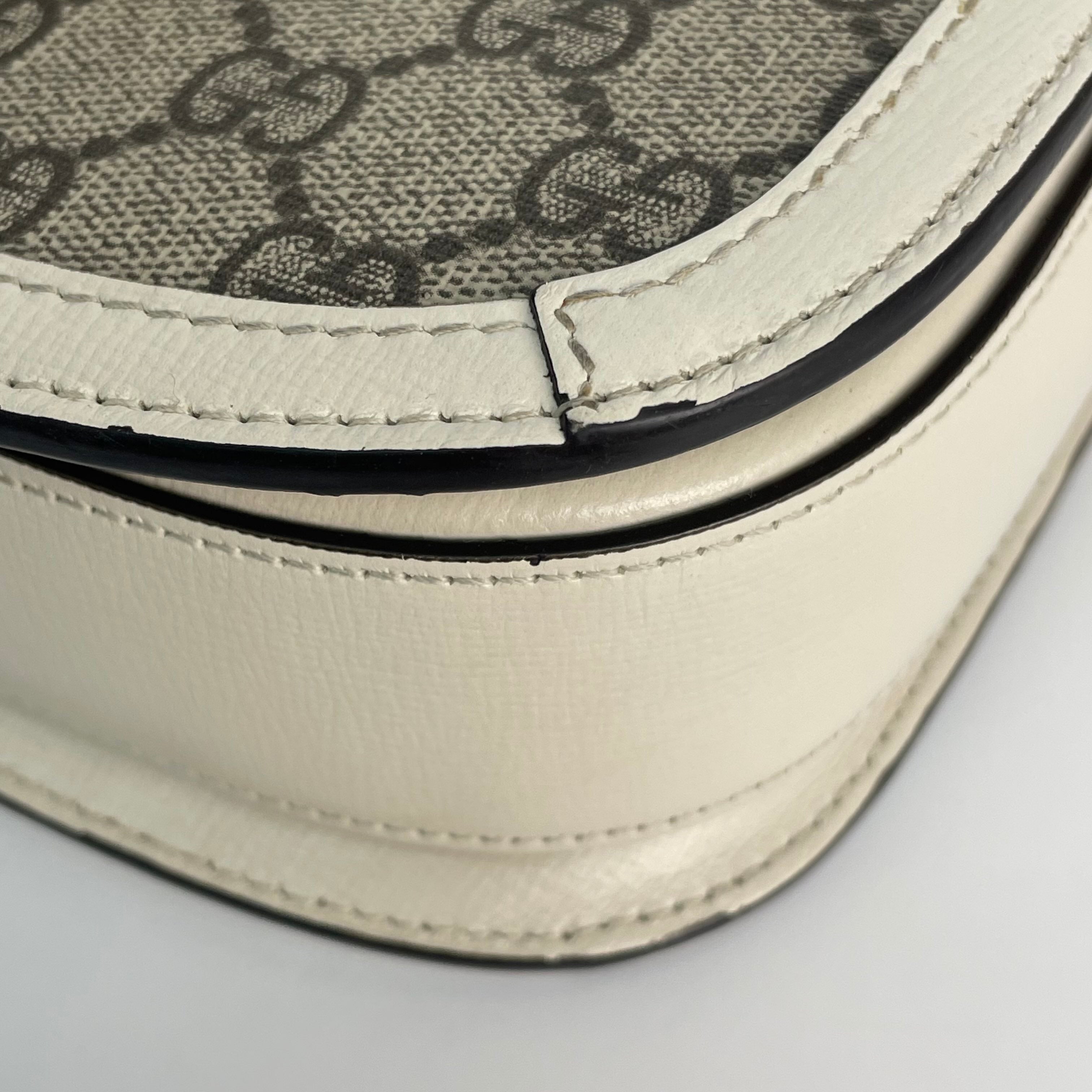Gucci Gucci Horsebit 1955 Collection White 602204 92TCG 9761