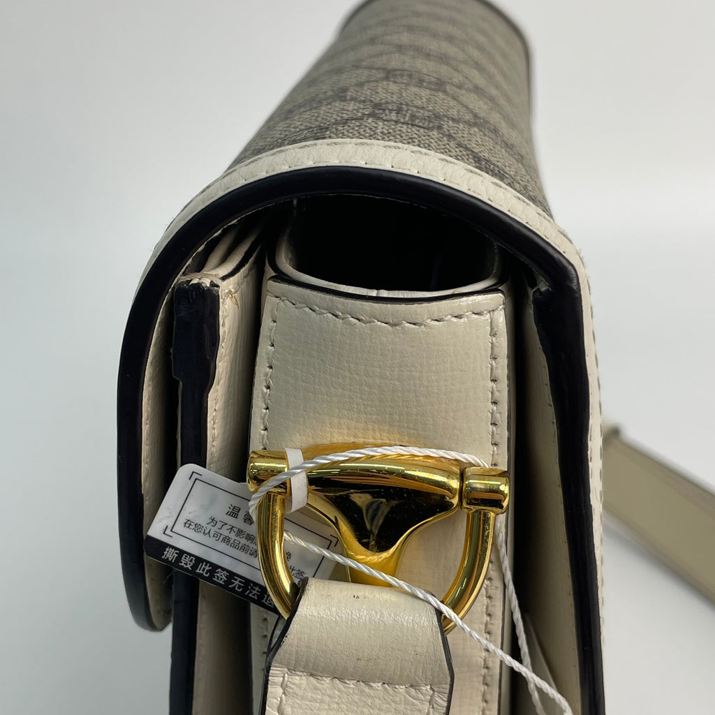 Gucci Gucci Horsebit 1955 Collection White 602204 92TCG 9761