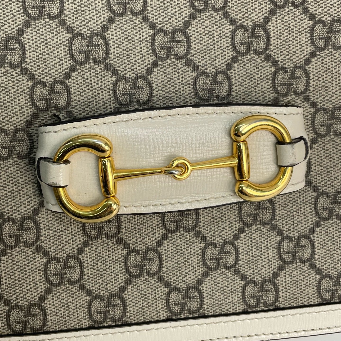 Gucci Gucci Horsebit 1955 Collection White 602204 92TCG 9761