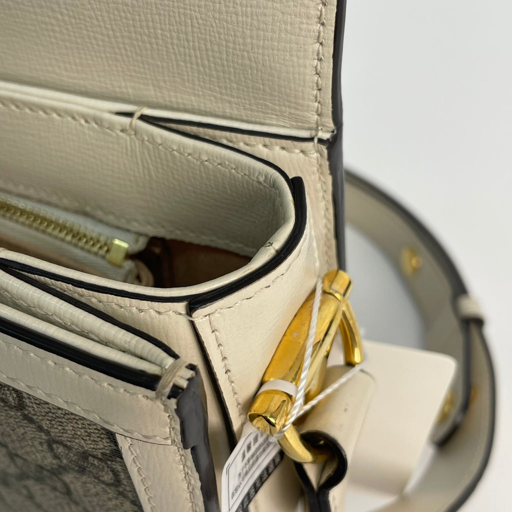 Gucci Gucci Horsebit 1955 Collection White 602204 92TCG 9761