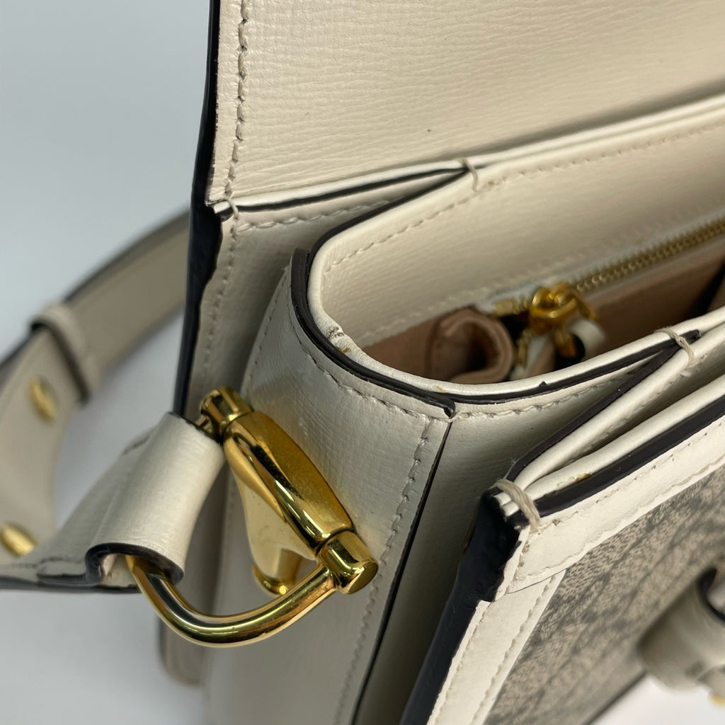 Gucci Gucci Horsebit 1955 Collection White 602204 92TCG 9761