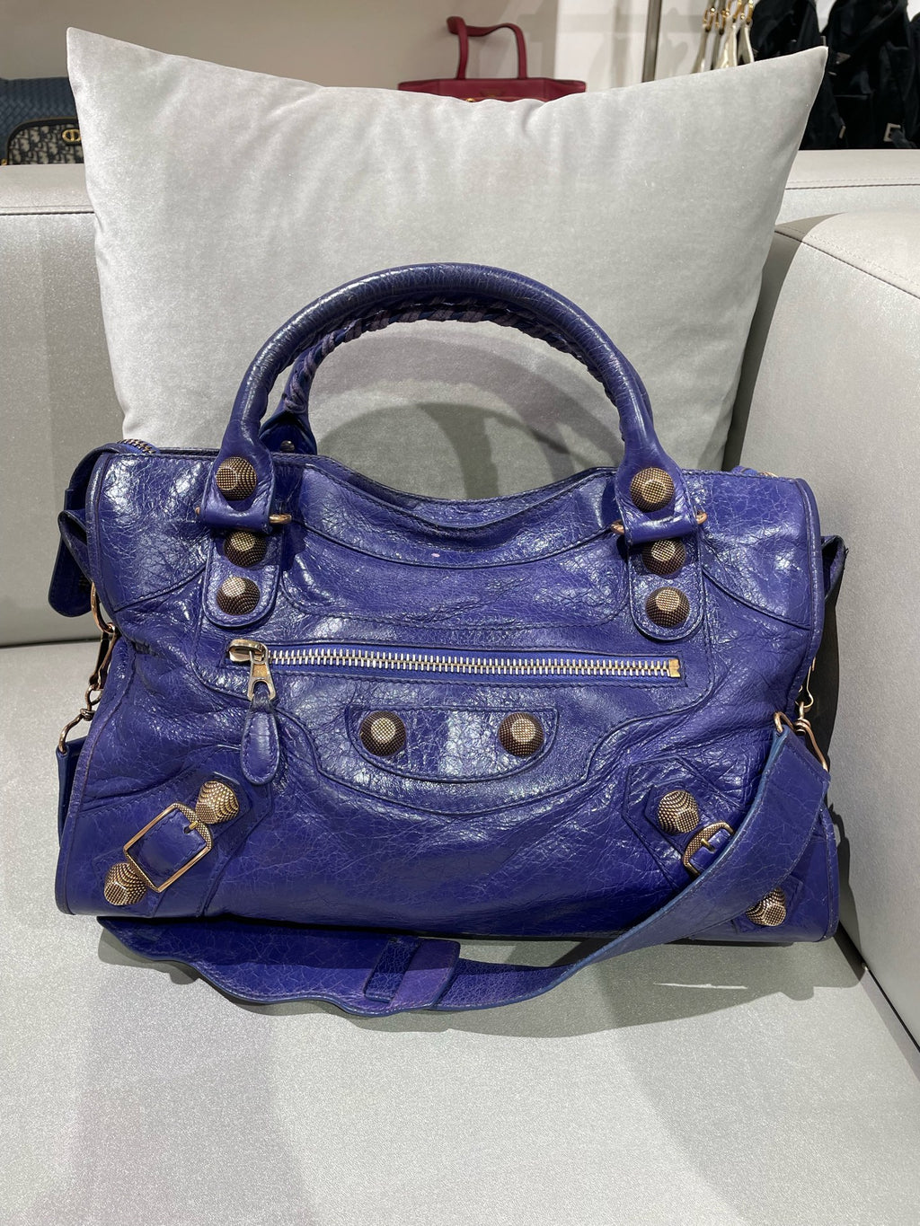 Balenciaga GIANT CITY Purple 281770-D94JG-4313