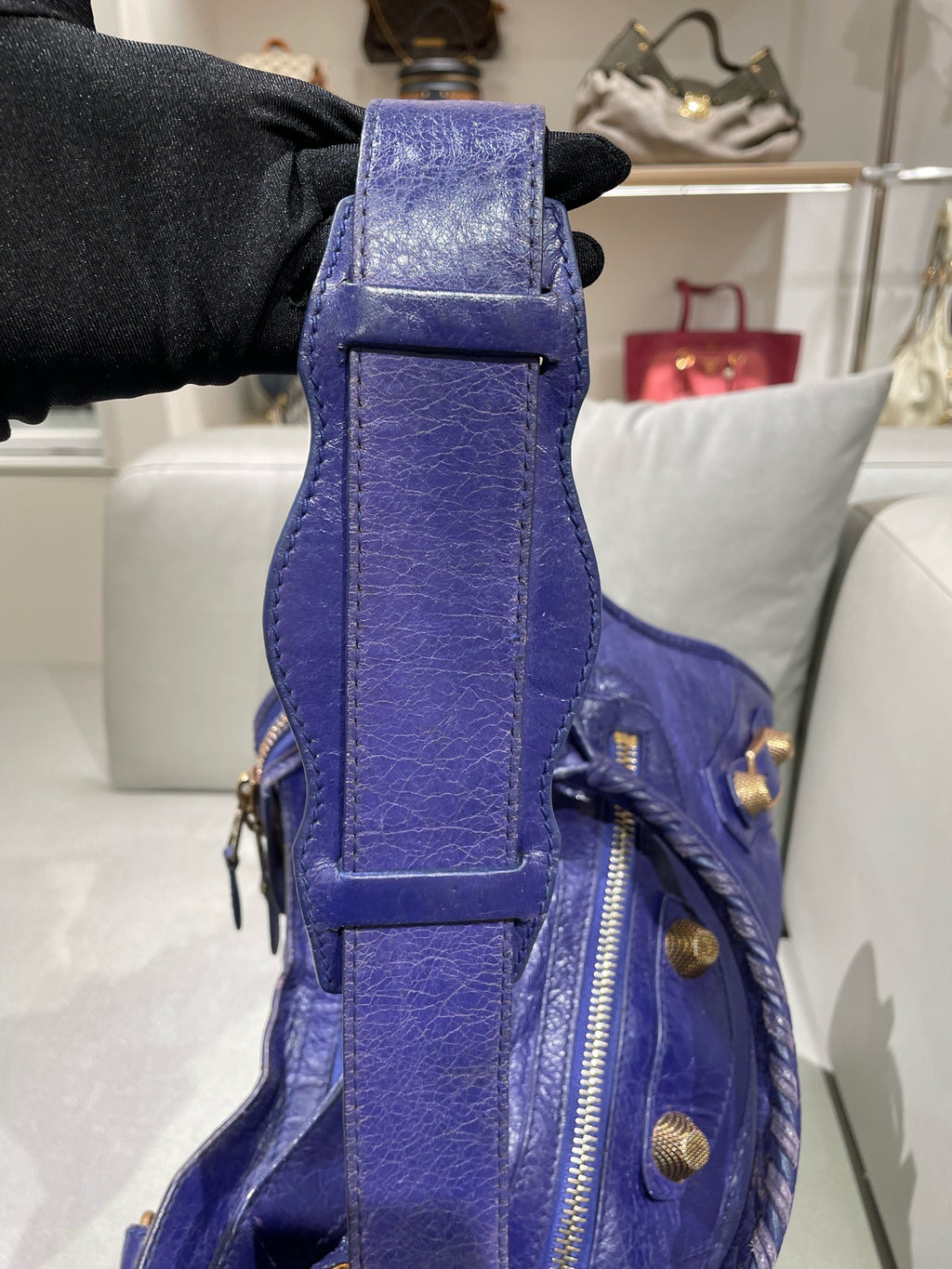 Balenciaga GIANT CITY Purple 281770-D94JG-4313