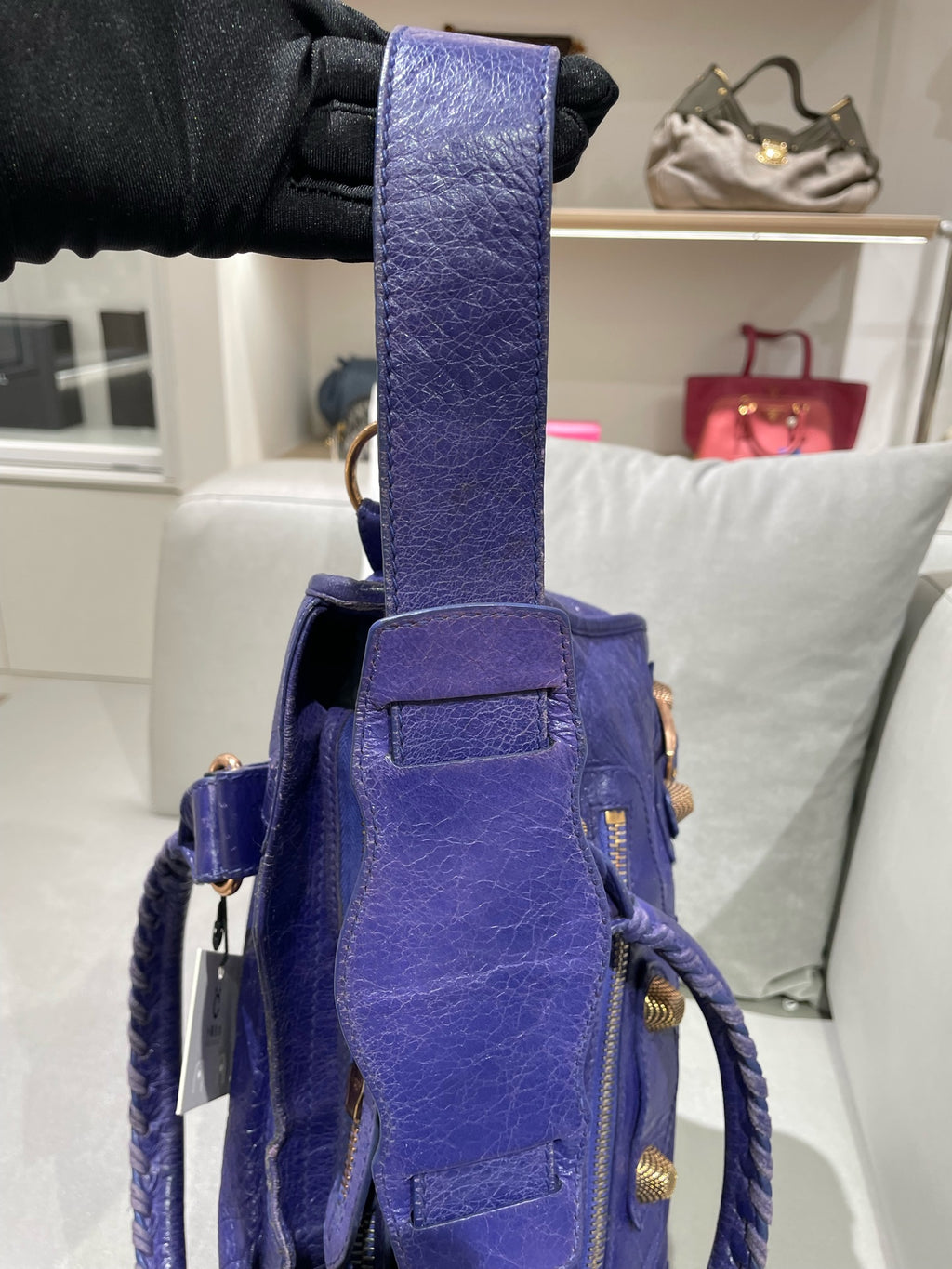 Balenciaga GIANT CITY Purple 281770-D94JG-4313