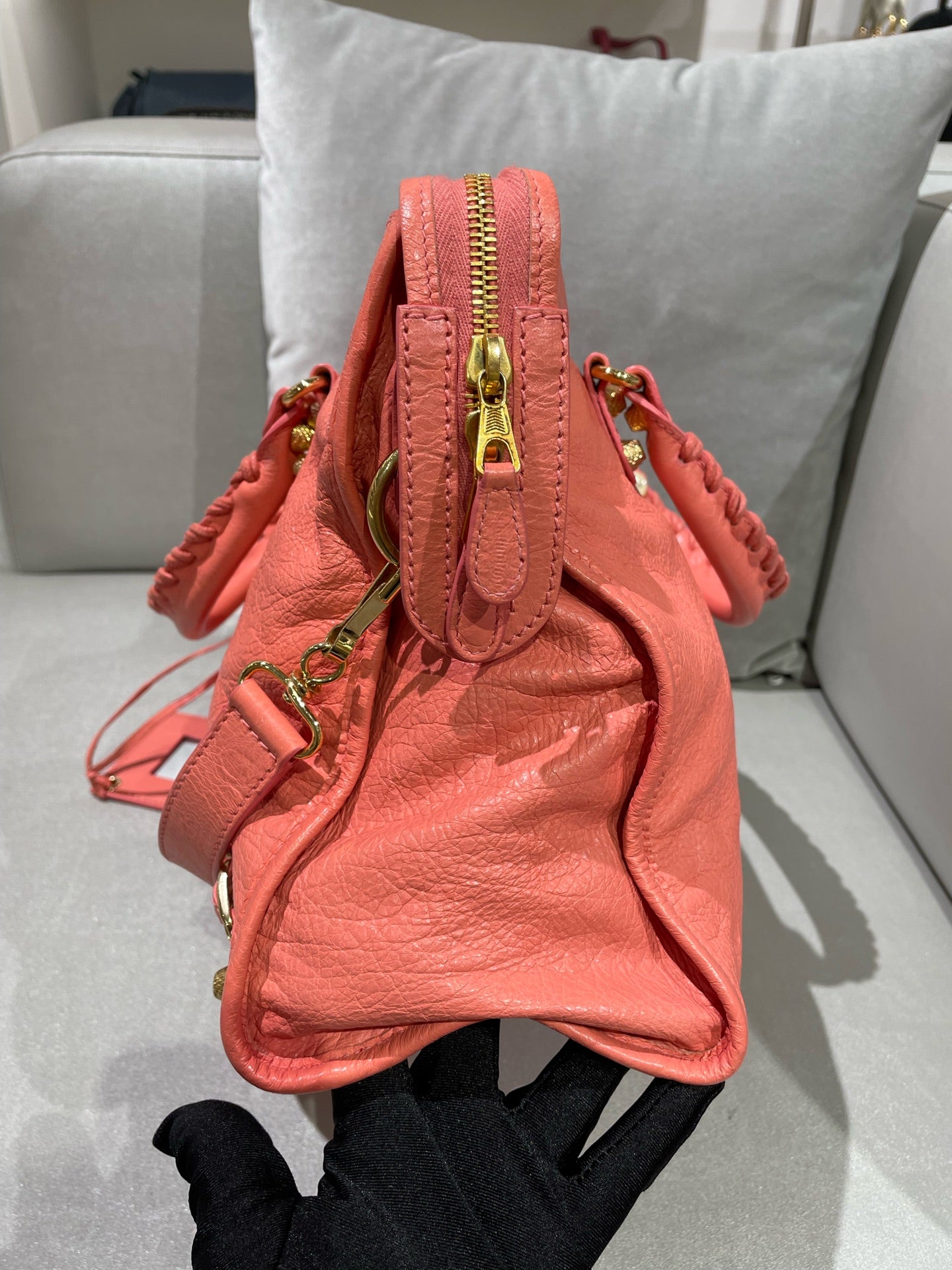 Balenciaga GIANT CITY Pink Shoulder Bag 281770-D94JN-6550