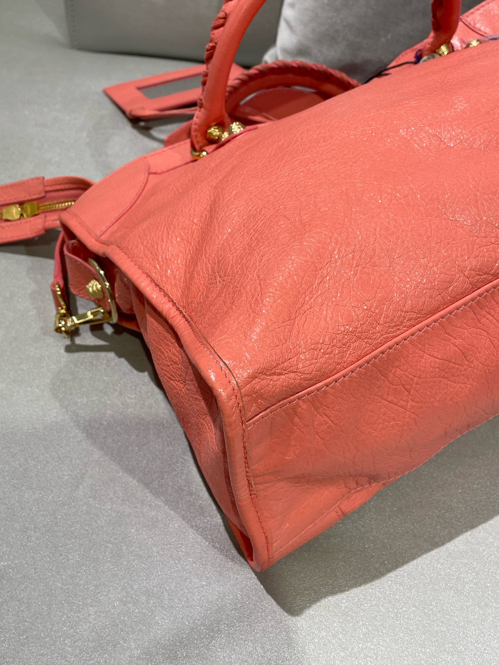 Balenciaga GIANT CITY Pink Shoulder Bag 281770-D94JN-6550