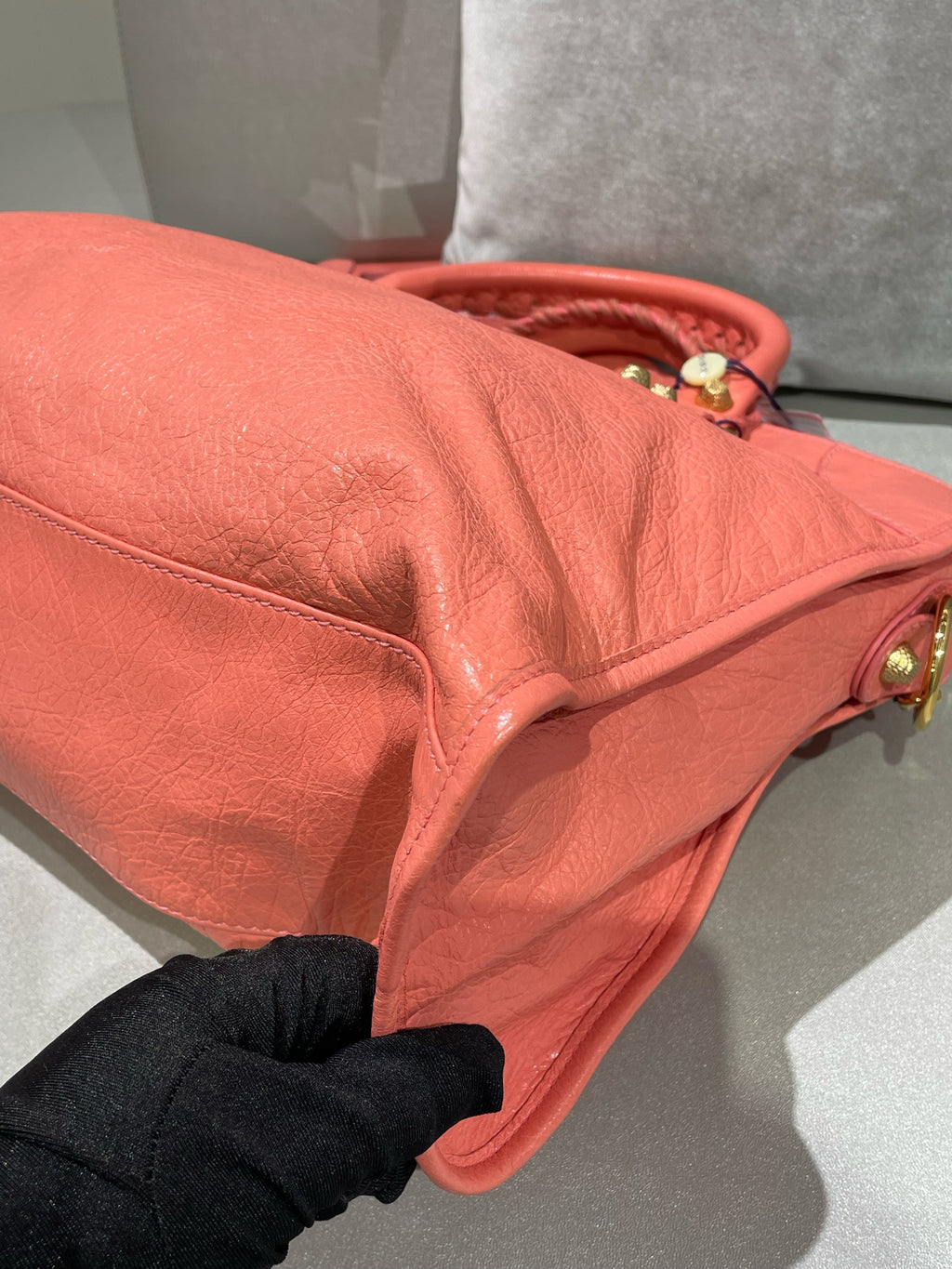 Balenciaga GIANT CITY Pink Shoulder Bag 281770-D94JN-6550