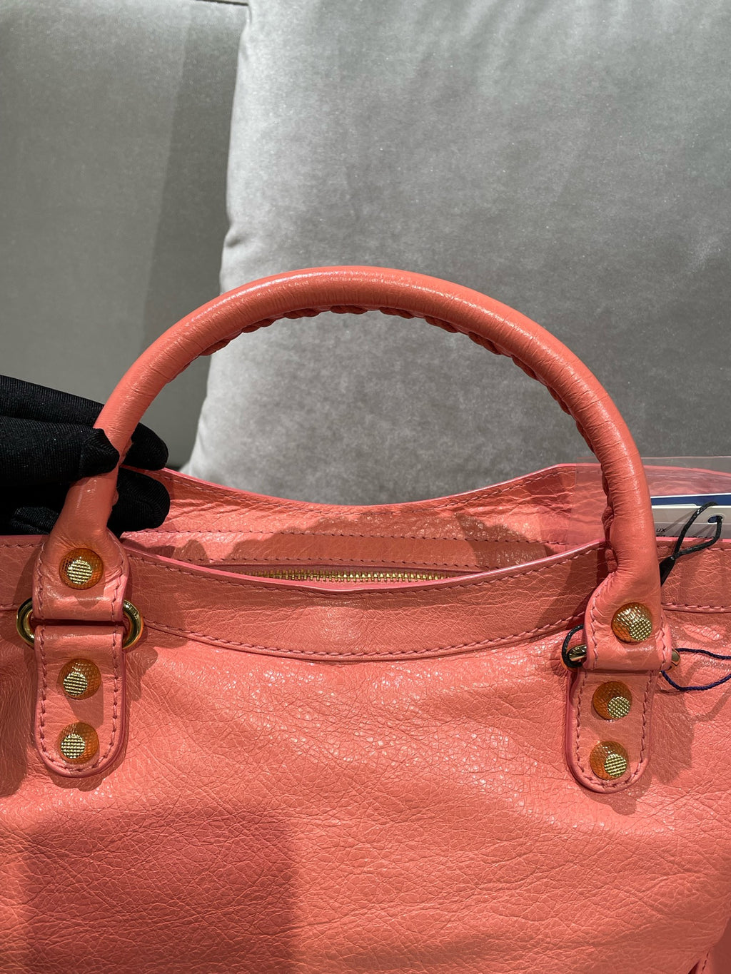 Balenciaga GIANT CITY Pink Shoulder Bag 281770-D94JN-6550