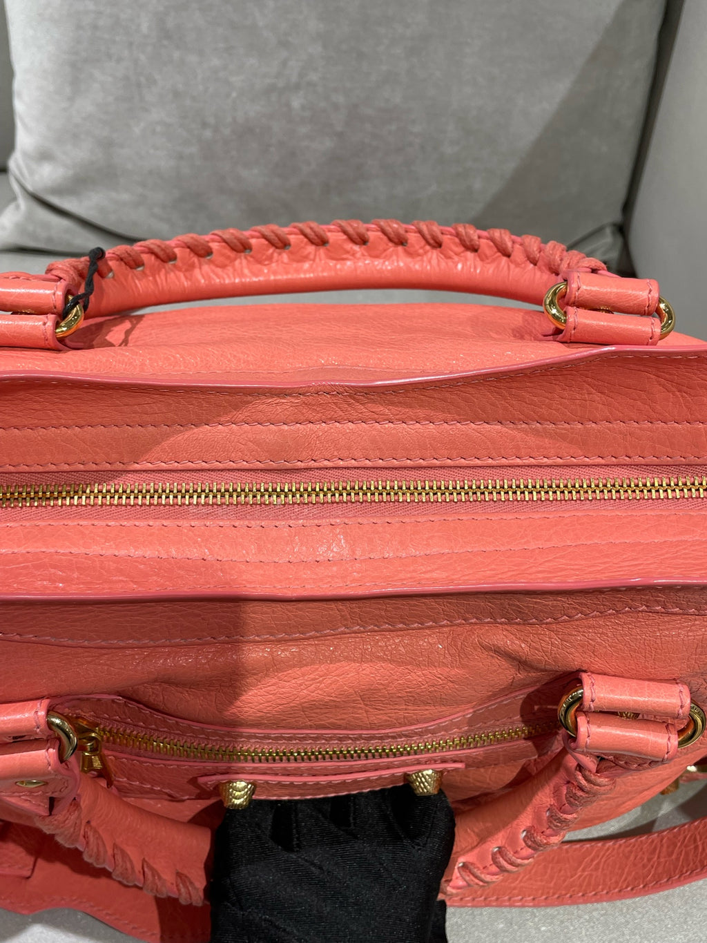 Balenciaga GIANT CITY Pink Shoulder Bag 281770-D94JN-6550