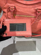 Balenciaga GIANT CITY Pink Shoulder Bag 281770-D94JN-6550