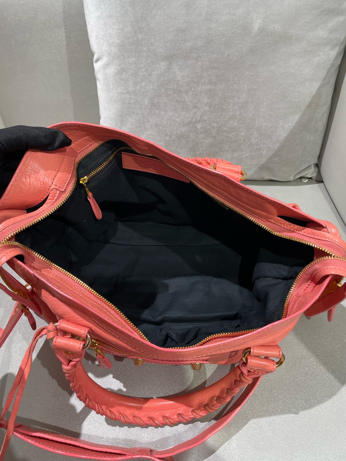 Balenciaga GIANT CITY Pink Shoulder Bag 281770-D94JN-6550