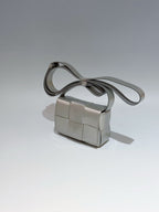 Bottega Veneta Gray Crossbody