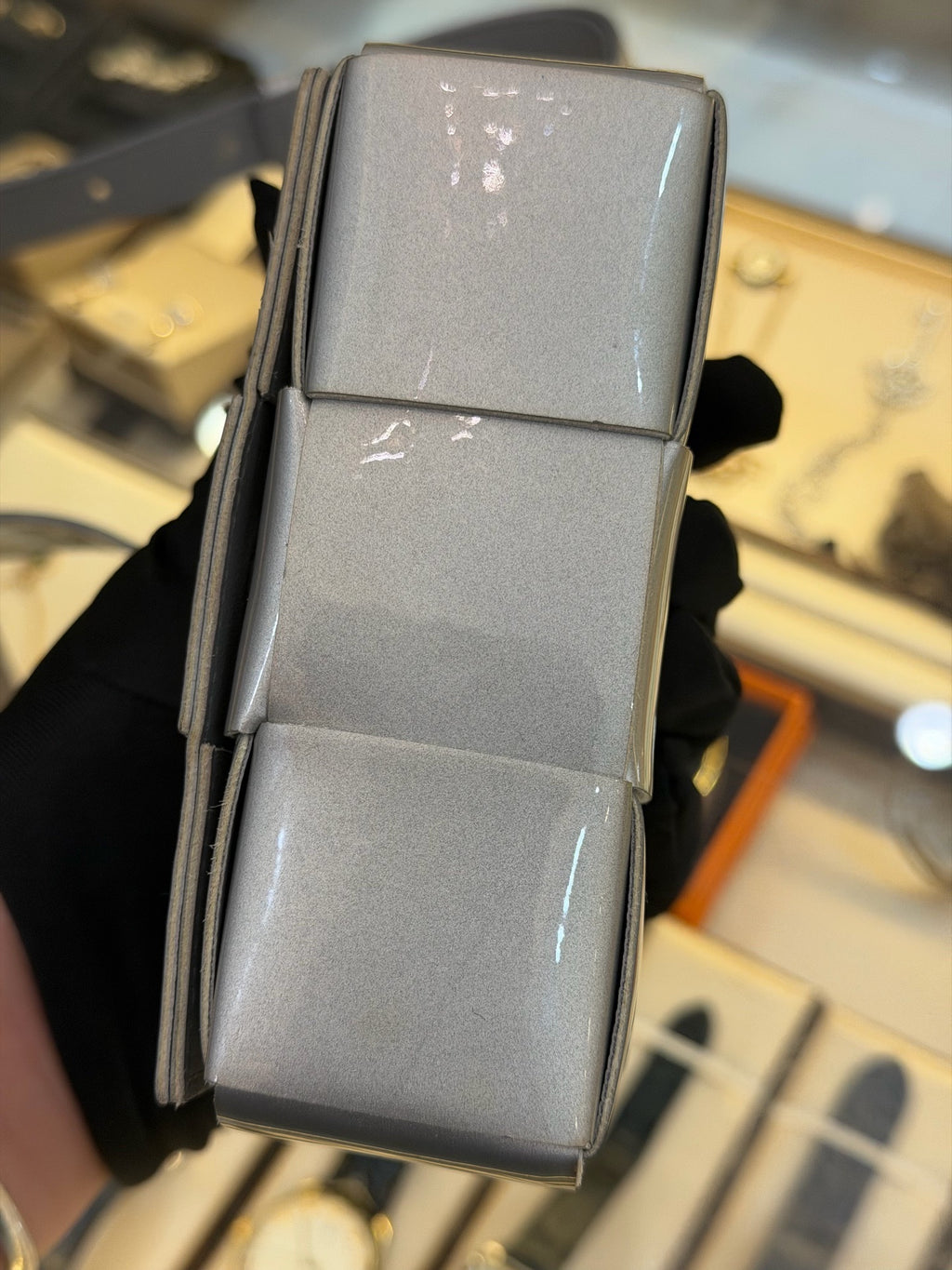 Bottega Veneta Gray Crossbody