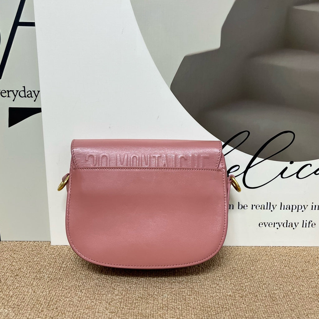 Dior Pink Saddle Bag