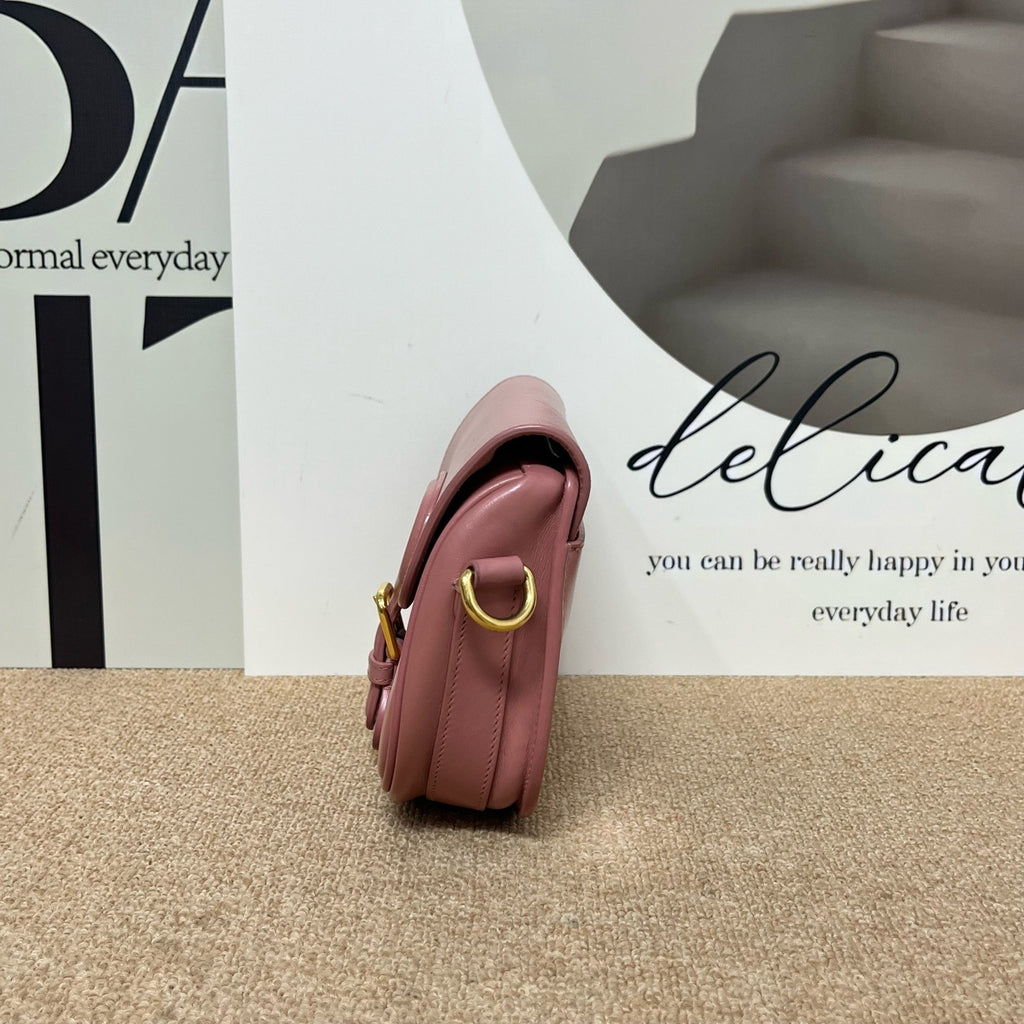 Dior Pink Saddle Bag