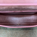 Dior Pink Saddle Bag