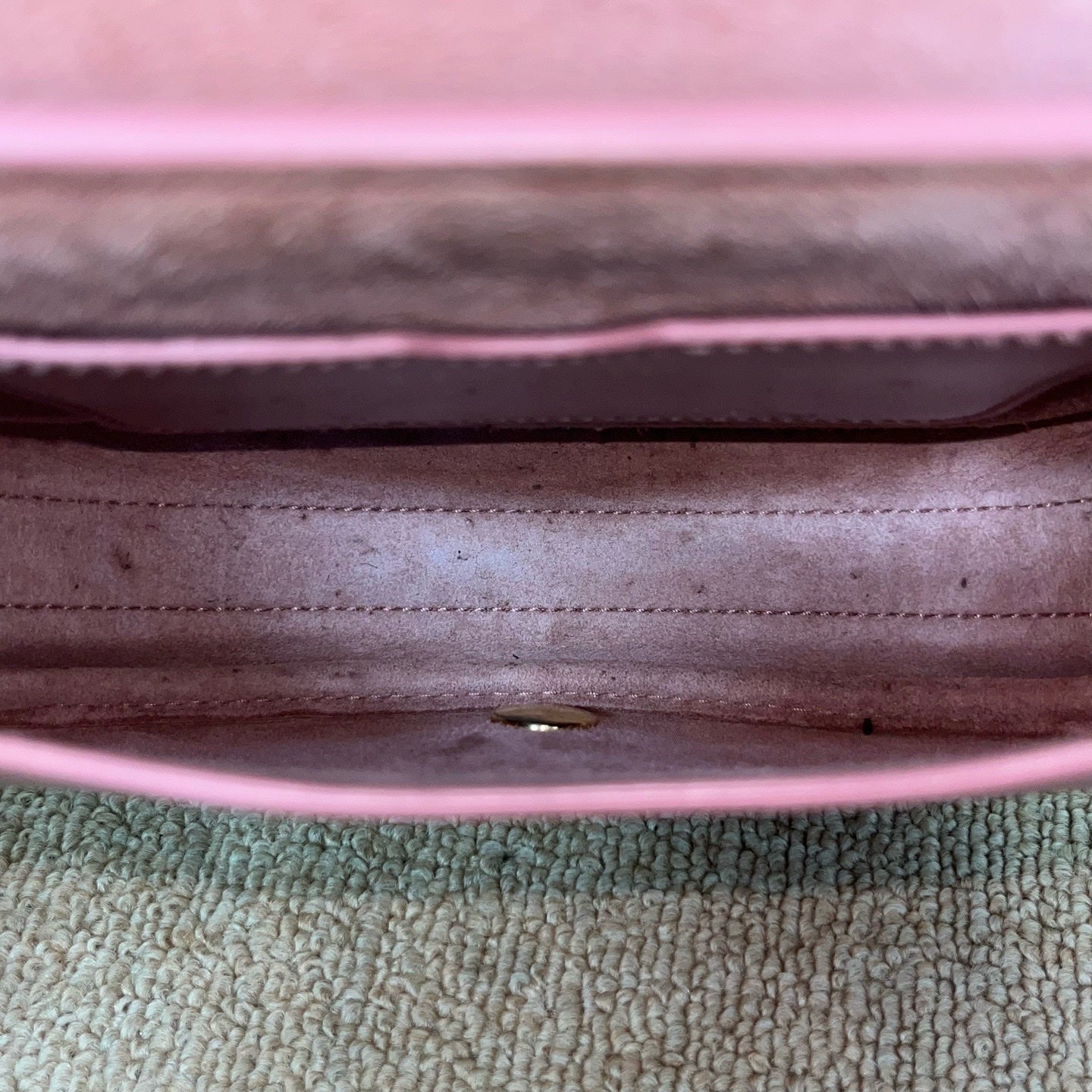 Dior Pink Saddle Bag