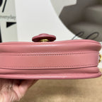 Dior Pink Saddle Bag