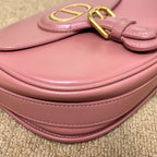 Dior Pink Saddle Bag