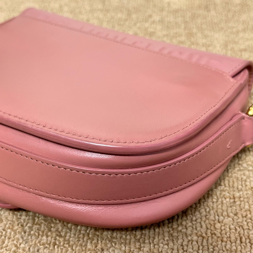 Dior Pink Saddle Bag