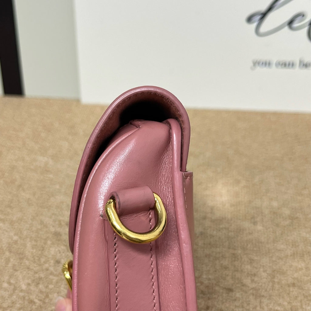 Dior Pink Saddle Bag