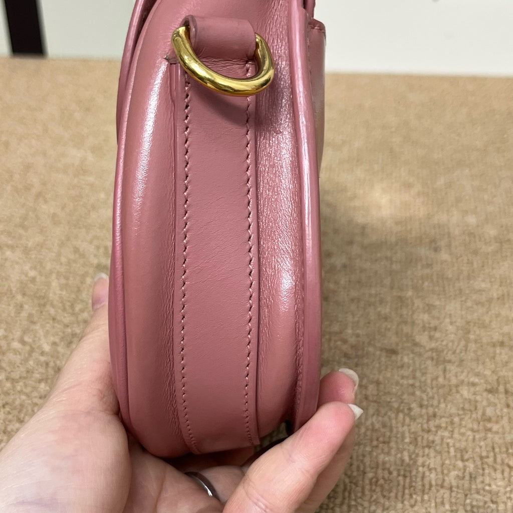 Dior Pink Saddle Bag
