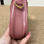 Dior Pink Saddle Bag
