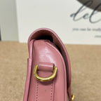 Dior Pink Saddle Bag