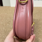 Dior Pink Saddle Bag