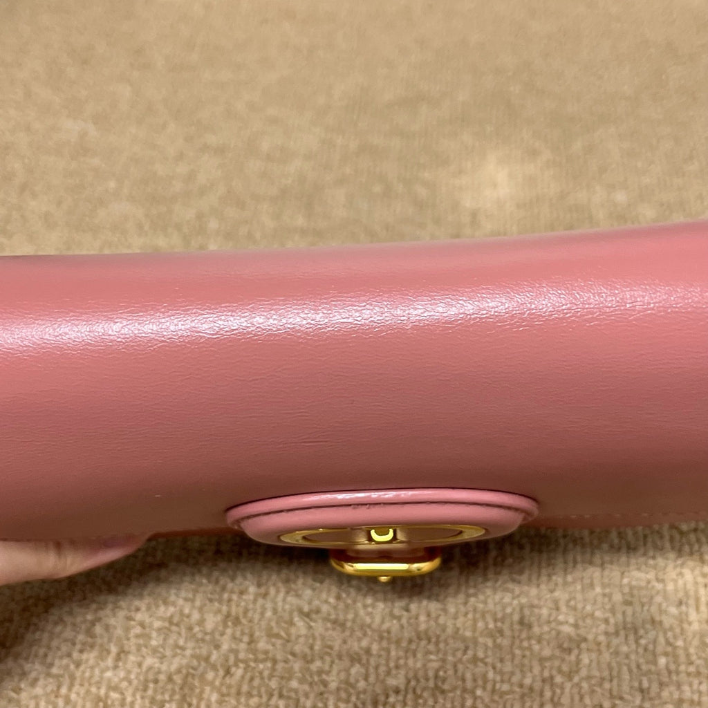 Dior Pink Saddle Bag