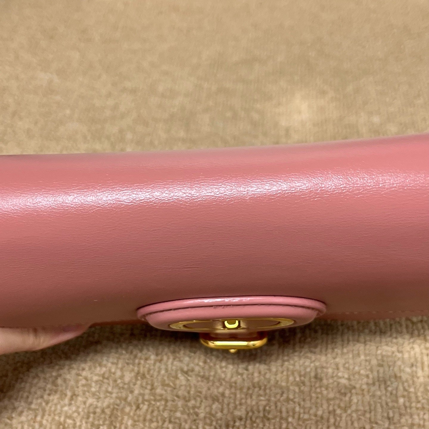 Dior Pink Saddle Bag