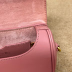 Dior Pink Saddle Bag