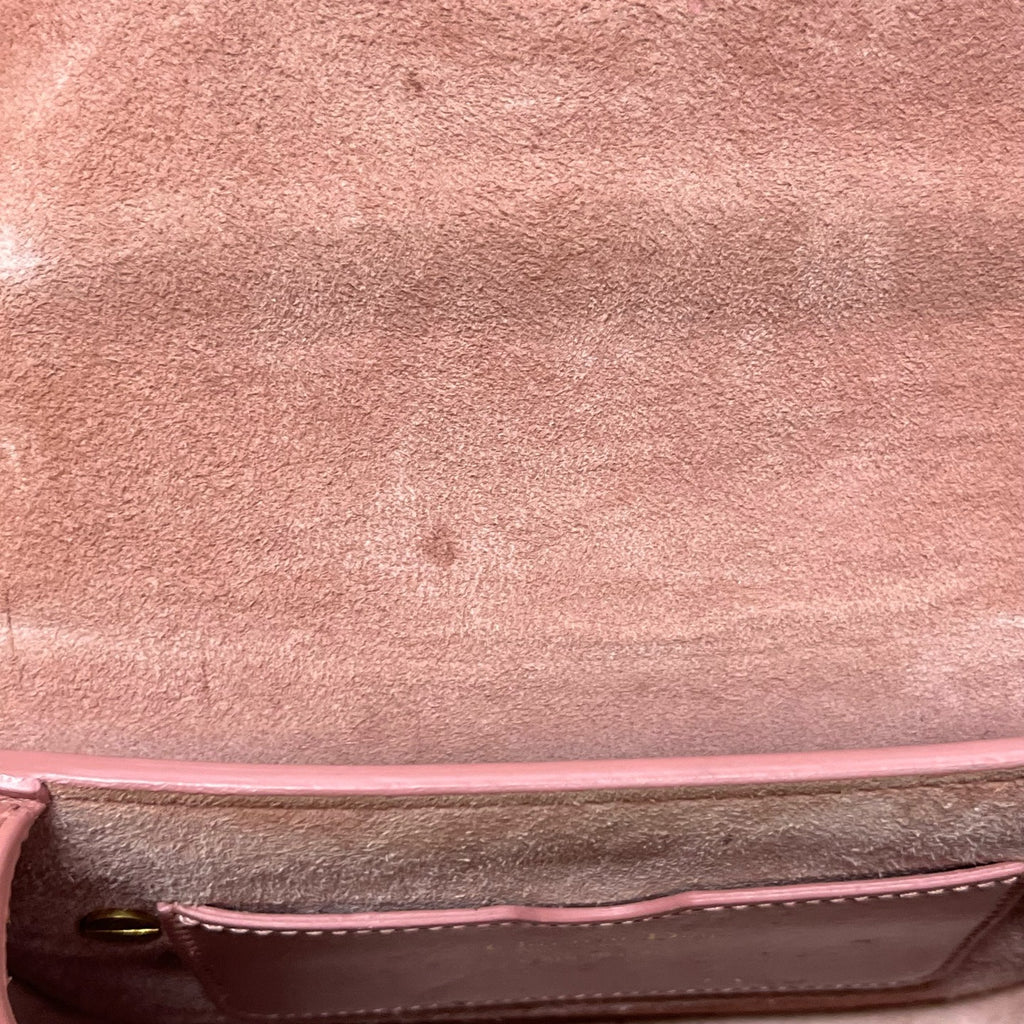 Dior Pink Saddle Bag