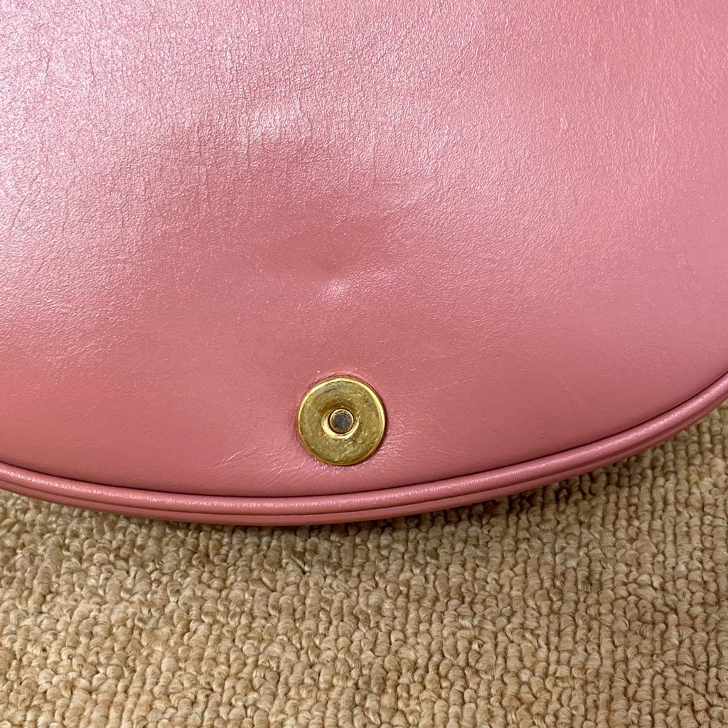 Dior Pink Saddle Bag